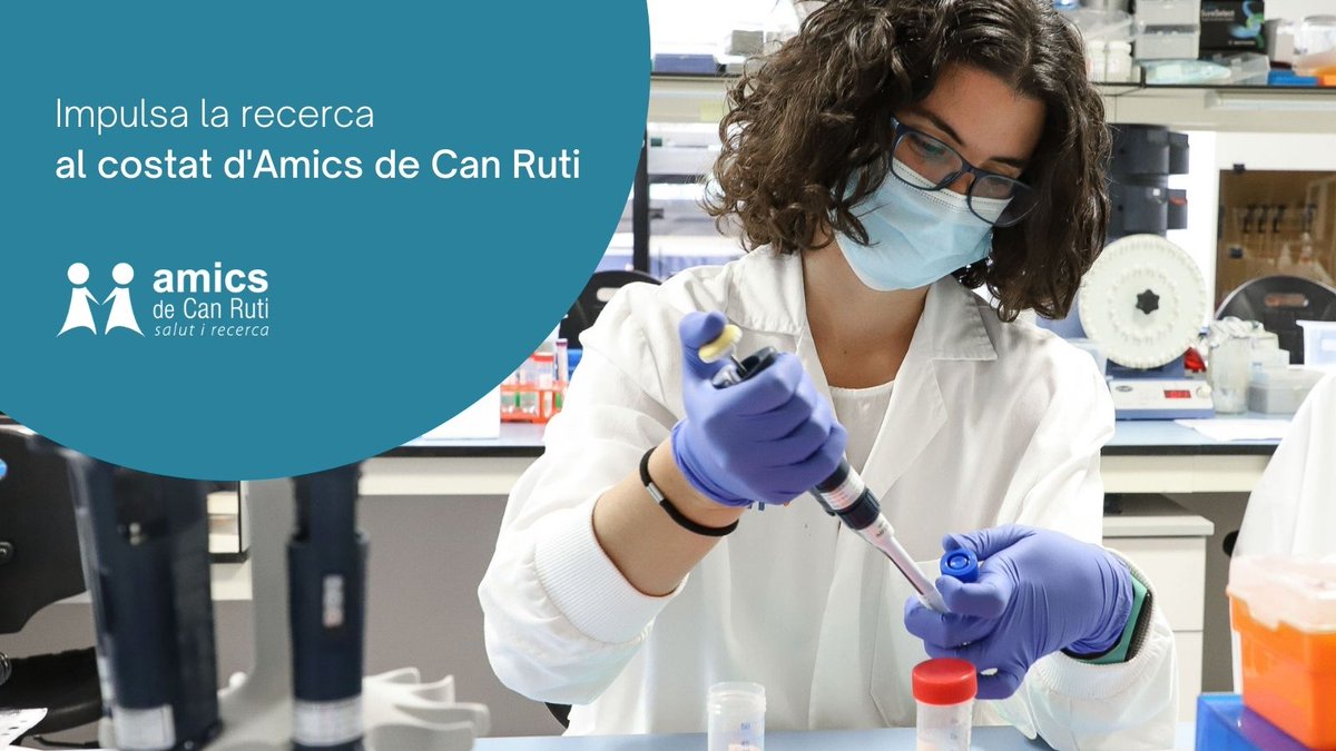 GTRecerca's tweet photo. 🔬 La recerca és clau per identificar les causes de les malalties i buscar-ne nous tractaments. Pots col·laborar amb els projectes de l'IGTP a través del web dels #AmicsdeCanRuti: https://t.co/y6JRylmAvh

Moltes gràcies per la teva ajuda! 💙 https://t.co/3PgfPUnEDa