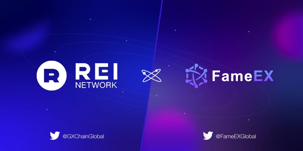 FameEXGlobal's tweet photo. @FameEXGlobal & @GXChainGlobal have now participated in the journey as strategic partners 🤝

REI is a Lightweight, EVM-compatible blockchain framework with high performance and no fees.

📈With this, users can enjoy seamless #decentralized trading with enhanced blockchain capabilities.

Stay tuned for more collab events or info together!

#FameEX #DeFi #BlockChain #Trading