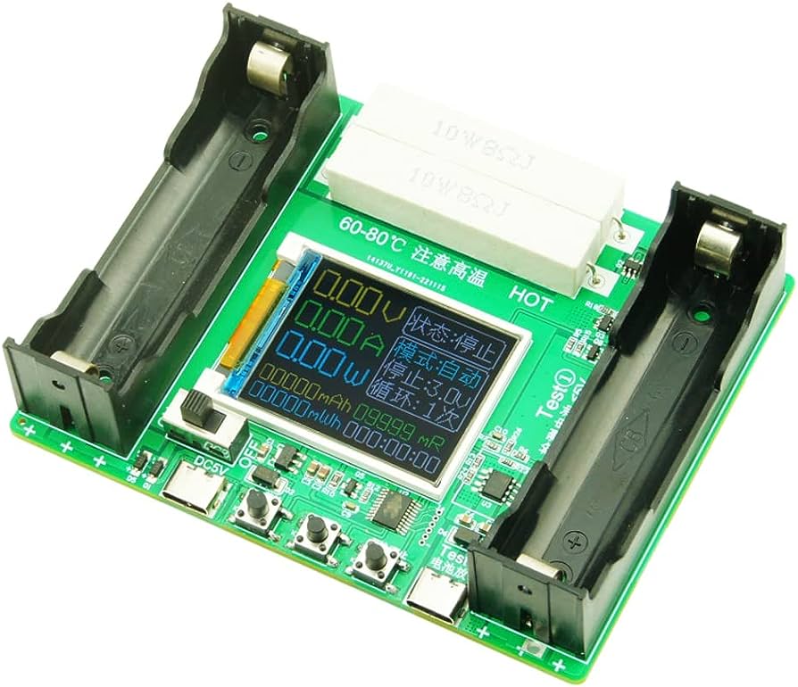 HighlightMulti's tweet photo. 18650 Lithium Battery Capacity Tester Module 1.77 inch TFT Digital Display Voltage Current Power Meter Cumulative Capacity
Order Now:https://t.co/D1w4j1Zk5i
#lithiumbattery #batterytester #capacitytester #voltagedisplay #ghumtipasal #highlighmultitrade #roboticschitwan https://t.co/8F78yPzJY9