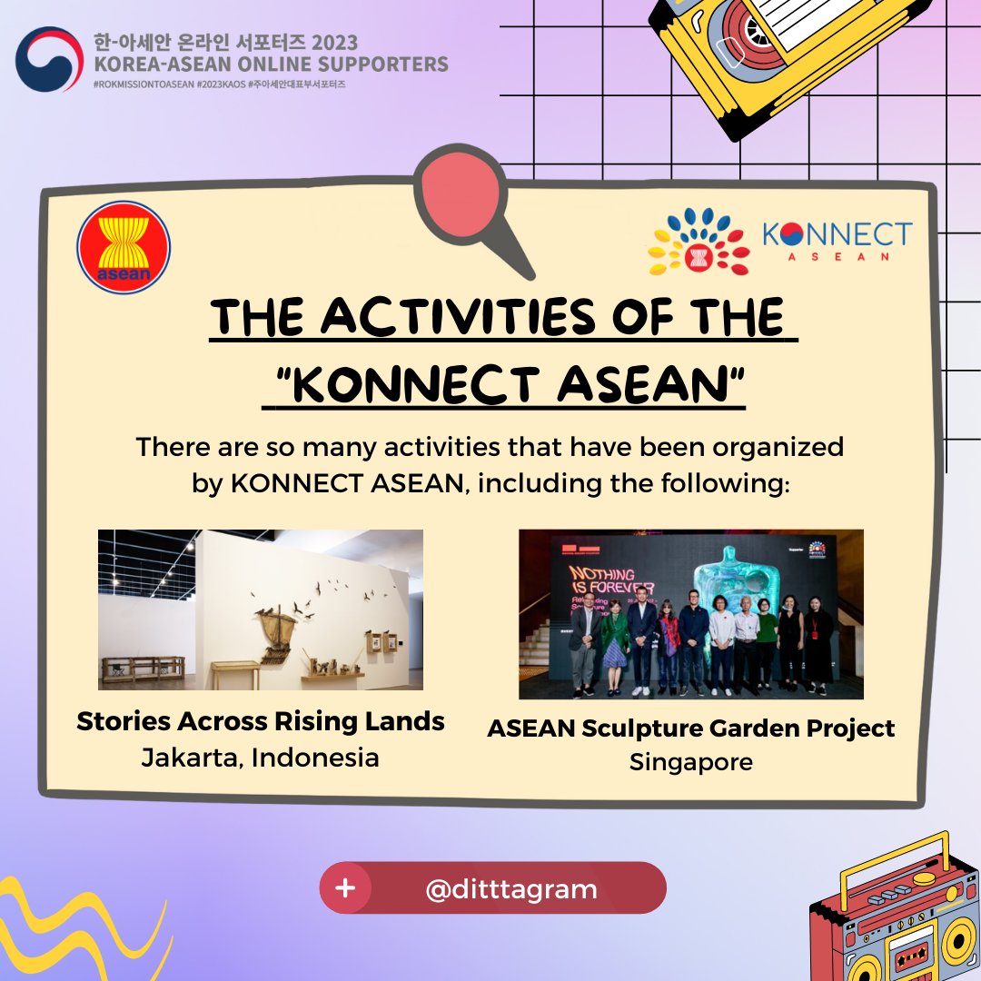 sanniebestboy99's tweet photo. Have you ever heard about KONNECT ASEAN?๐
#์ฃผ์์ธ์๋ํ๋ถ์ํฌํฐ์ฆ #ํ์์ธ์์จ๋ผ์ธ์ํฌํฐ์ฆ #2023KAOS #KAOS2023 #rokmissiontoasean #ASEAN #Korea_ASEAN #korea #KonnectASEAN #KoreaASEAN #aseanfoundation https://t.co/XsNIHKiqiE