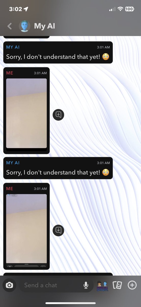 thenickolbash's tweet photo. Bro is GATEKEEPING the truth man. #snapai #snapchat #myai #snap https://t.co/4tf6Gvdc2e