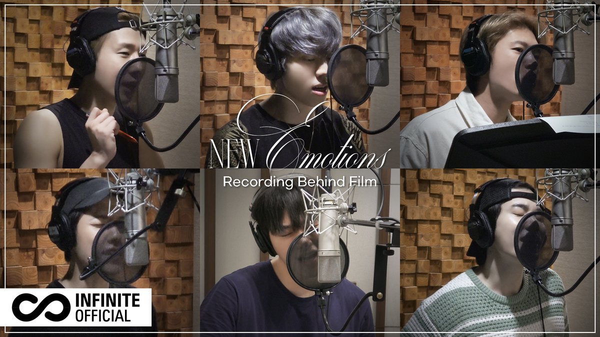[VIDEO]
　
[Behind Film] INFINITE(인피니트) 'New Emotions' 녹음 현장(Recording)
🔗youtu.be/nBFQfXlP_Jg
　
#인피니트 #INFINITE #Comeback
#7th_Mini_Album #Begin
#New_Emotions