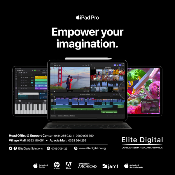 EliteDigitalUG's tweet photo. Take notes, draw, edit, and multitask with ease, because the possibilities are endless.
Get yourself an iPad 11 Pro from any of our stores & embrace a new era of mobile computing.
#BuyEliteBuyGenuine #Ipad11Pro https://t.co/xD9s9dvmL4
