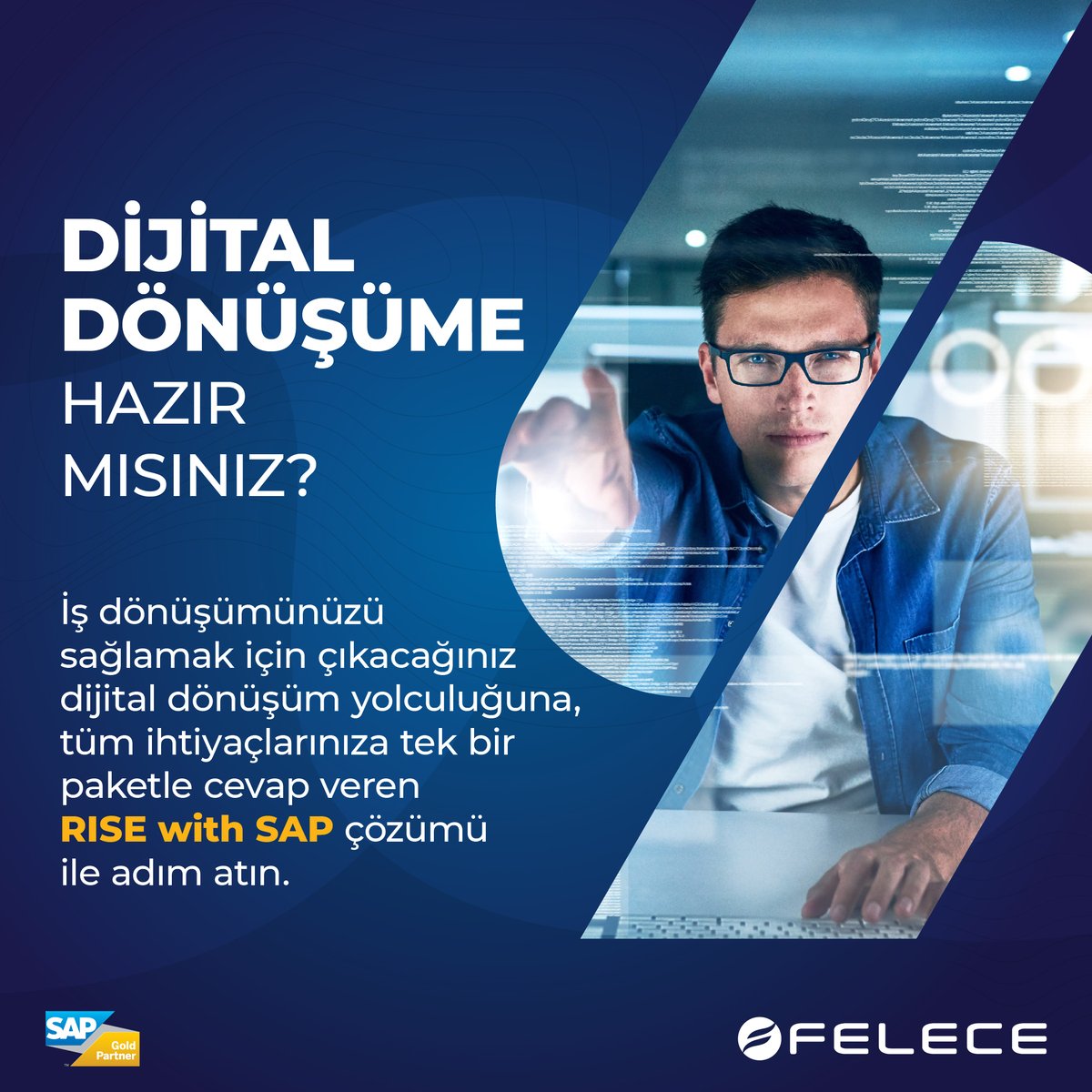 felececom's tweet photo. ERP alanında şirketlerin bulut bilişim yolculuğuna en uygun rotada çıkmalarına olanak tanıyan RISE with SAP hakkında detaylı bilgi almak için: https://t.co/LzOgI7fHDV
#Felece #SAP #erp #dijitaldönüşüm #SolutionsForFuture https://t.co/SEv0Wlf3tL