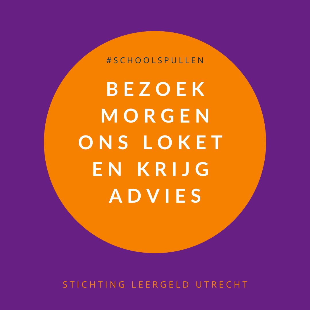 Heb je hulp nodig bij het betalen van #schoolspullen? Kom naar ons tijdelijke loket in #Overvecht waar we je graag advies geven. 💜Het loket is morgenochtend open.

🗓️ Donderdag 17 augustus 9:00 - 11:30 uur bij De #Geldzaak in Gezondheidscentrum de Amazone (Amazonedreef 41A)
