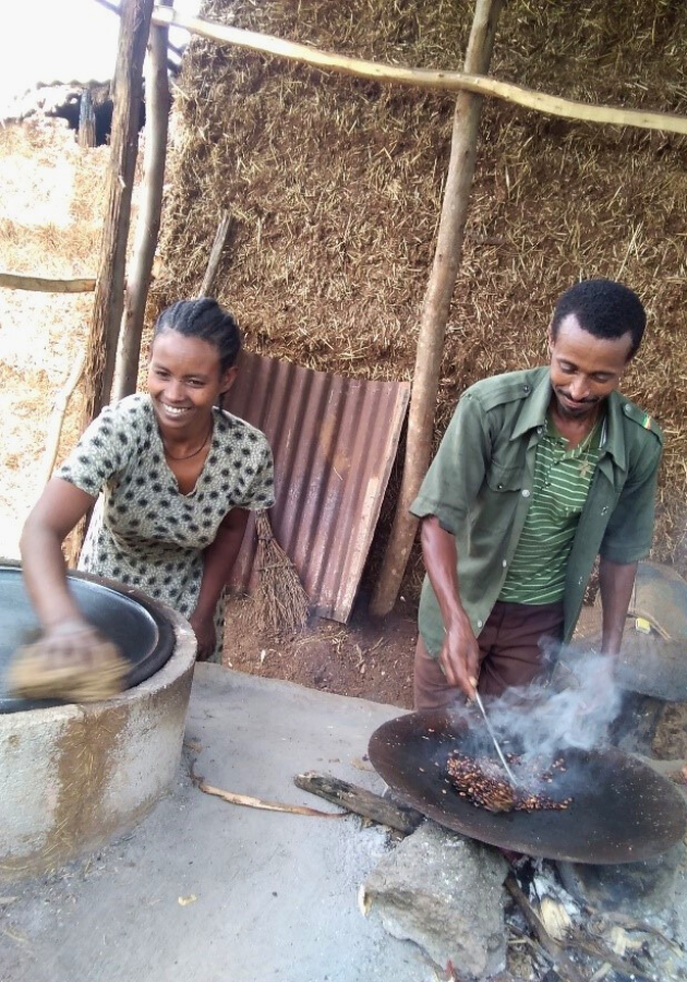 Mekdes Matebie and her husband Getie Alamir participated in the Couples Seminar of the CAFE Project of Amhara Region, Ethiopia: "The seminar enabled us to share household chores, make decisions together, open a joint bank account, and most importantly lead our home with love."