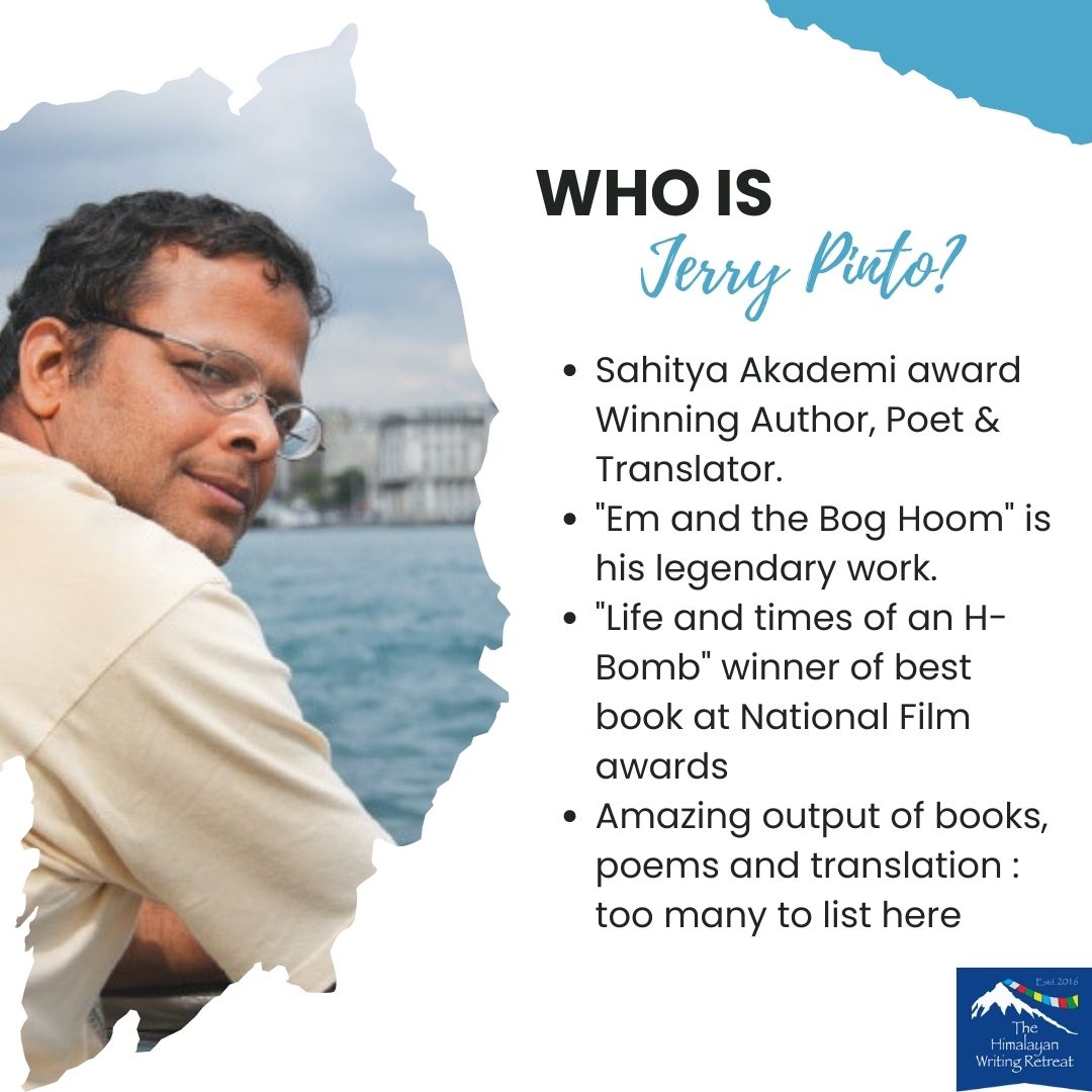notionpress's tweet image. Unleash your writing potential with an incredible opportunity to learn from Jerry Pinto, one of India&apos;s most versatile contemporary writers and translators. Join an unforgettable writing journey in the Himalayas with @HimalayanWrite. 

Apply now: himalayanwritingretreat.com/event/writing-…