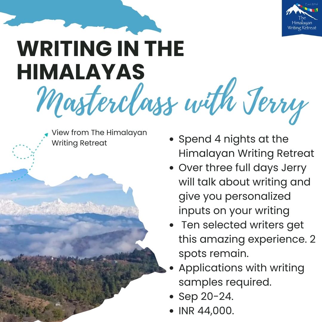 notionpress's tweet image. Unleash your writing potential with an incredible opportunity to learn from Jerry Pinto, one of India&apos;s most versatile contemporary writers and translators. Join an unforgettable writing journey in the Himalayas with @HimalayanWrite. 

Apply now: himalayanwritingretreat.com/event/writing-…