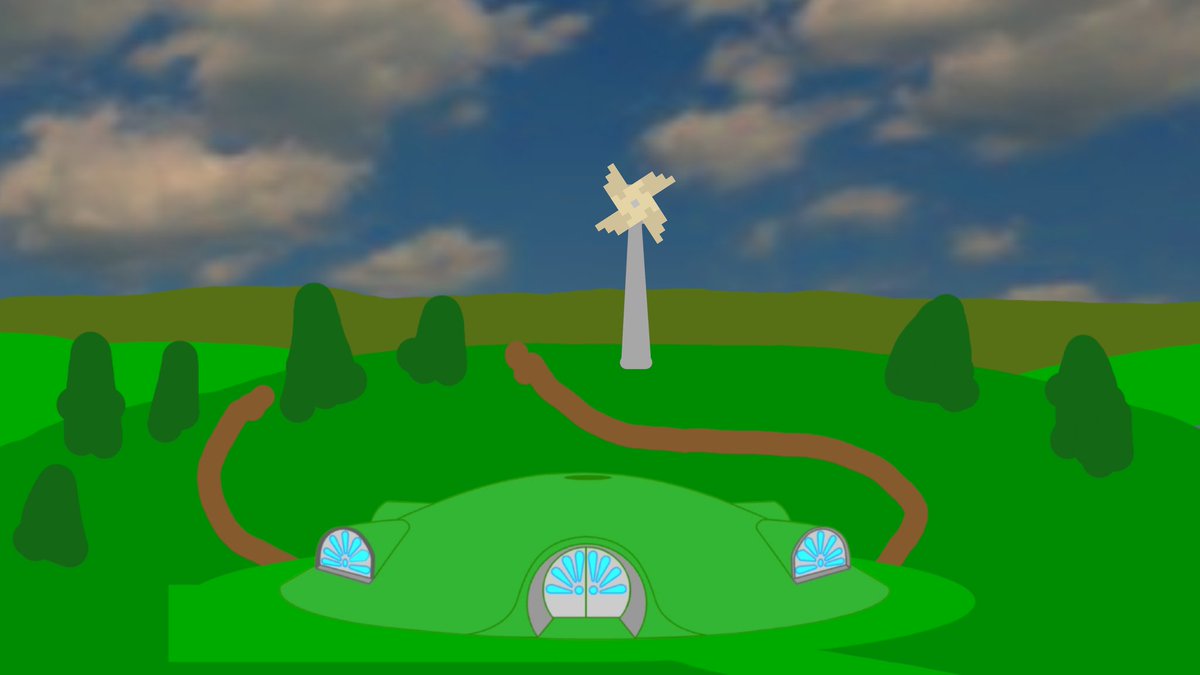 TeamPedroTV's tweet photo. Drawing of Teletubbyland in 1997 And I Just Used The Kinemaster @TeletubbiesHQ https://t.co/x0QFMPGqvk