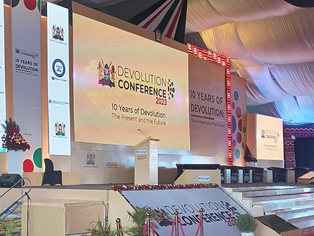 Edward_Kalya's tweet image. 🎉 Exciting times in Kenya as we celebrate 10 glorious years of devolution! 🇰🇪 The energy is palpable at the @EldoretSports Club, where day 2 of the Biennial #DevolutionConference2023 is underway.

| @KenyaGovernors | @GovernorBii | @UGC_TheChampion

#DevolutionAt10 #Kenya