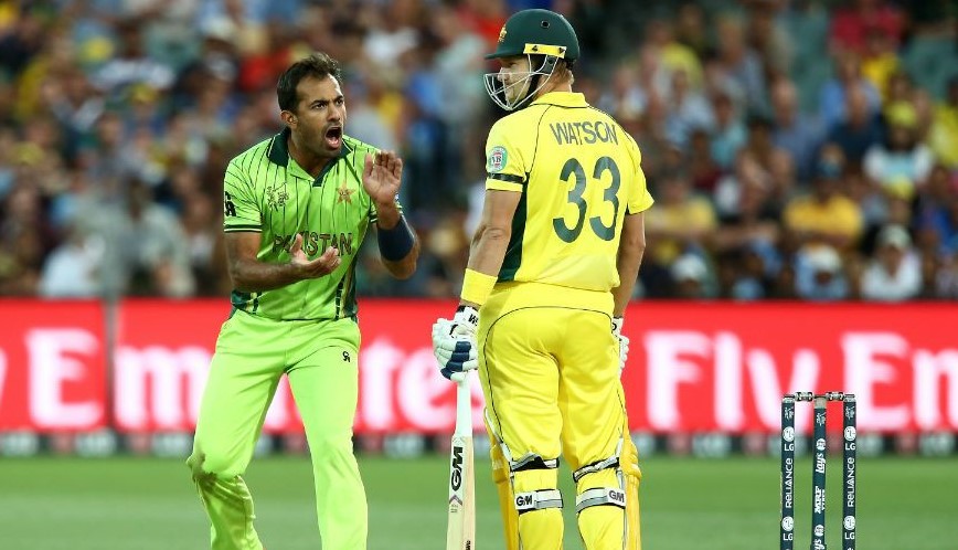 BDCricTime's tweet image. Do you remember this fiery spell from Wahab Riaz in the 2015 ODI World Cup 2015?

#WahabRiaz #CWC15