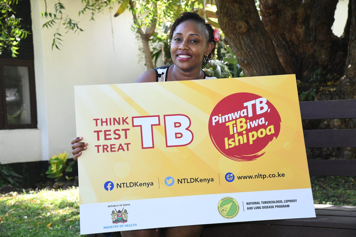 Ending TB Starts with You: Get screened and Tested Today! #YesWeCanEndTBinKenya #ThinkTestTreatTB