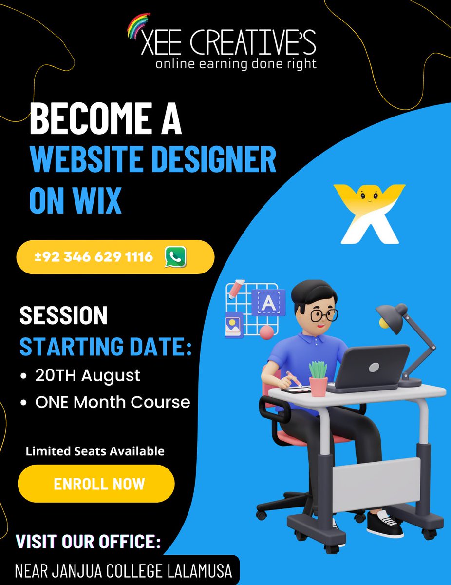 XeeCreatives's tweet photo. Looking for ways to start earning online?
For more details send a message at WhatsApp: +923321471464 / +923466291116
#earnmoney #freelancing #earnonline #onlinemoney #onlineincome #lalamusa #gujrat #kharian #fiverr #WIX #shopify #socialmediamarketing #graphicdesign #videoediting https://t.co/AaOO5KxzT6