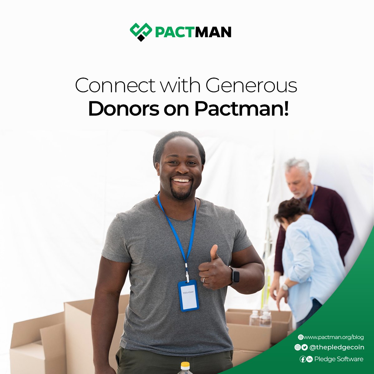 Pactman provides a seamless space for non-profit organizations to connect with generous individuals and corporate sponsors. 🙌💙 Discover the power of collaboration and unlock new avenues of support for your mission. 

#Pactman #DonorCommunity #Shibarium #ShibaArmy #Ryanair #Tate