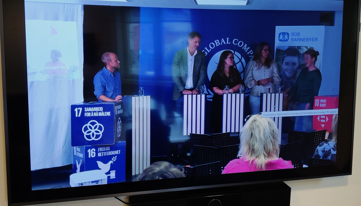 Trine Riis-Hansen (@trineriishanse1) on Twitter photo Helt lokalt, helt globalt - samarbeid mellom næringsliv, frivillige og myndigheter for bærekraft på alle nivå <a href="/aktiveiendom/">Aktiv Eiendom</a> @SOS_barnebyer <a href="/moelven/">Moelven</a> <a href="/grylars1/">Gry Larsen</a> <a href="/GriegMaritime/">Grieg Maritime Group</a> <a href="/GlobalCompactNO/">UN Global Compact Norge</a> <a href="/MrSigurd/">Sigurd T. Skjefstad</a> Helt lokalt, helt globalt - samarbeid mellom næringsliv, frivillige og myndigheter for bærekraft på alle nivå <a href="/aktiveiendom/">Aktiv Eiendom</a> @SOS_barnebyer <a href="/moelven/">Moelven</a> <a href="/grylars1/">Gry Larsen</a> <a href="/GriegMaritime/">Grieg Maritime Group</a> <a href="/GlobalCompactNO/">UN Global Compact Norge</a> <a href="/MrSigurd/">Sigurd T. Skjefstad</a>