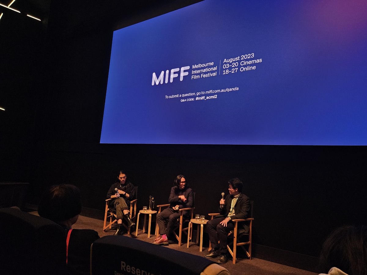 That was a gorgeous, contemplative masterpiece. Main character in a crisis of faith and morality. Loved the q&amp;a with the director Pham moderated by <a href="/adolfo_ae/">Adolfo Aranjuez</a>. #MIFF2023