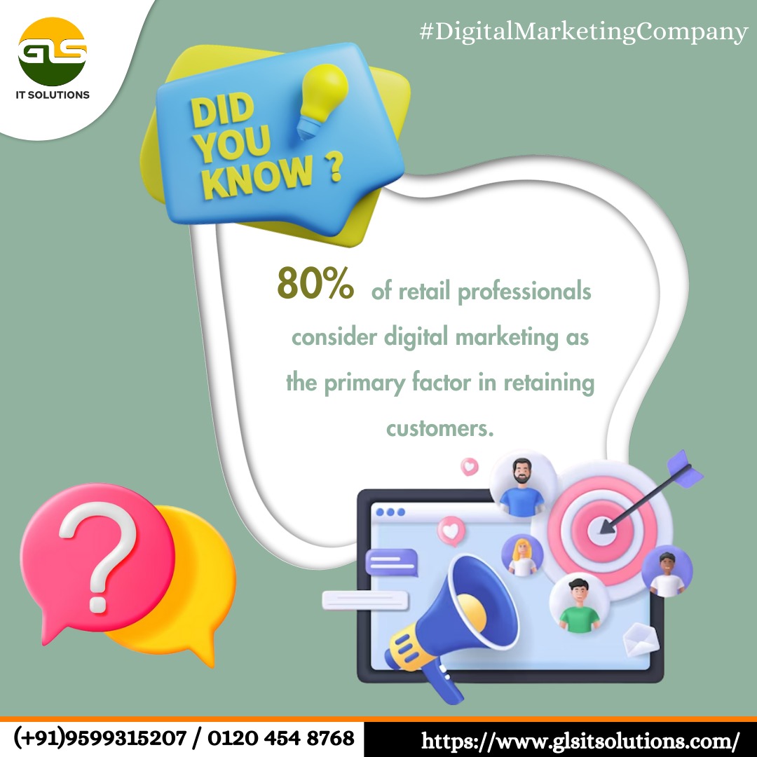 glsitsolutions's tweet photo. DID YOU KNOW?
80% of retail professionals consider digital marketing as the primary factor in retaining customers.
**
-My Google Business Profile: https:/bit.ly/3Jjz0qZ
*
#glsitsolutions #marketingstrategy #digitalmarketing #seo #digitalmarketingservices #tipsforseo #seochecklist https://t.co/WlVSbnbhrV