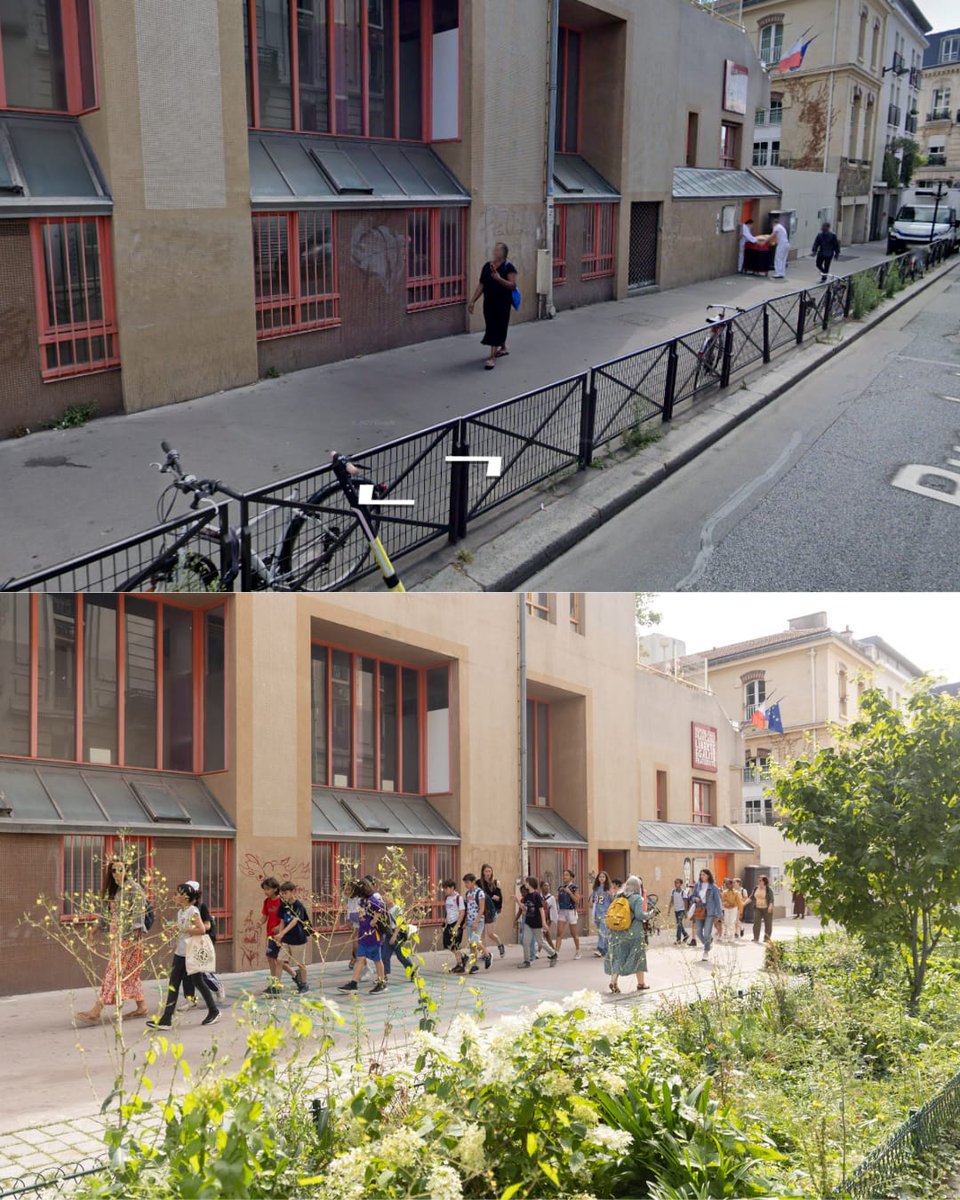 Nos rues se transforment pour offrir toujours plus d'espace et de nature aux Parisiennes et aux Parisiens ! 

La preuve par l'exemple avec la rue de la Présentation dans le 11e.