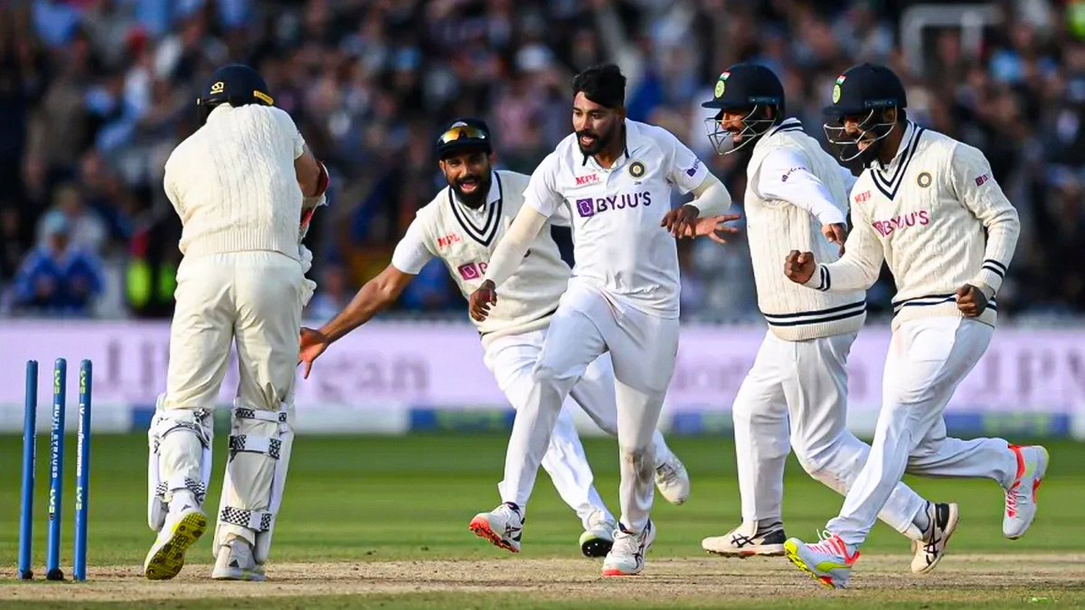 A win at Lord's! A special place in my heart 🇮🇳💙

#lords #miyanmagic