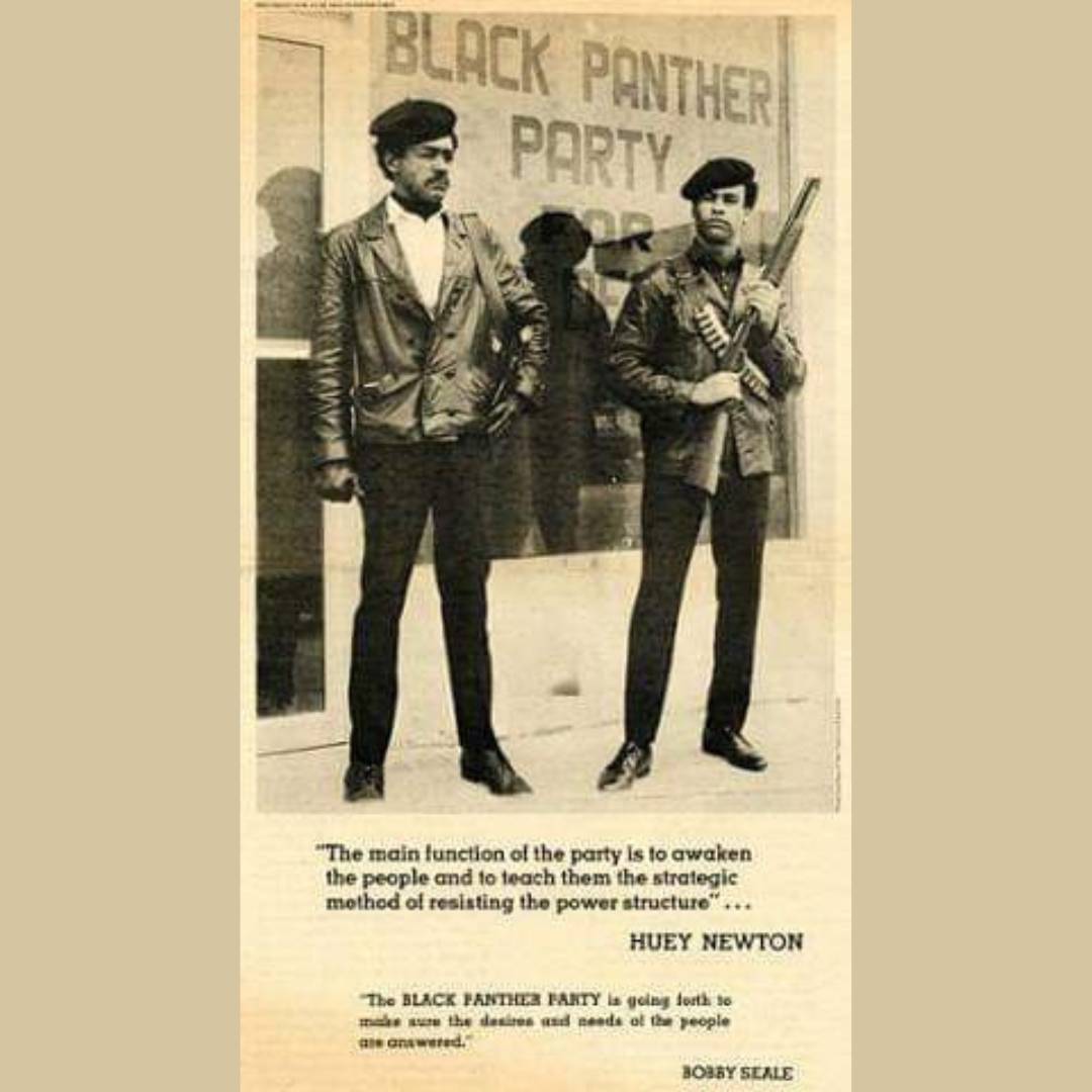 The Black Panther Party for Self Defence  #BPP #blackaugust #blackpantherparty #bobbyseale #hueypnewton #activism