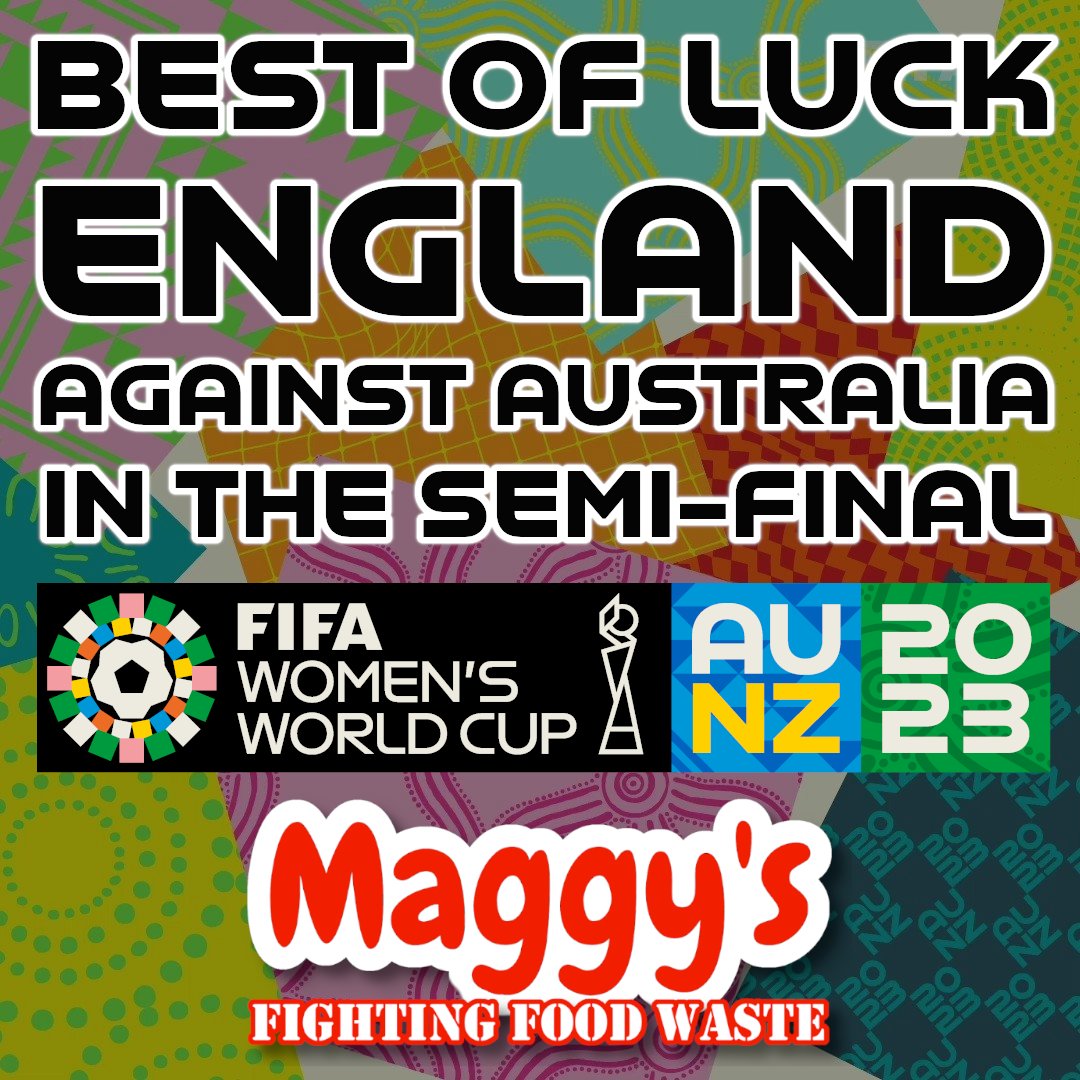 MaggysDiscount's tweet photo. Good luck England - play Australia in the semi-final! https://t.co/5ojPGvdqfI