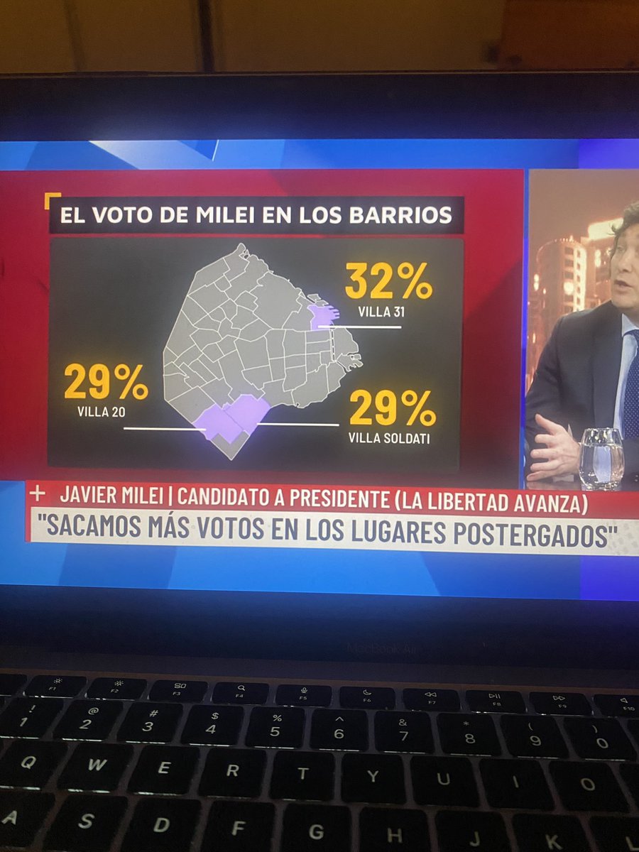 Grave error de concepto de <a href="/JonatanViale/">Jonatan Viale</a>  y <a href="/morandolucas/">Lucas Morando</a> Villa 31 y Villa 20 son asentamientos. Villa Soldati es un barrio de CABA. Más allá de resultados de la elección, están comparando cosas que no tienen nada que ver entre sí.