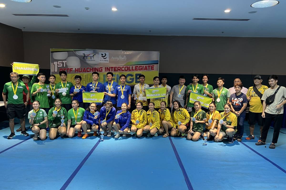 tiebreakertimes's tweet photo. La Salle rules inaugural #PTTF Intercol tourney
#ReadMore >> https://t.co/a4hJb4G02b https://t.co/sOrKnDTuCn