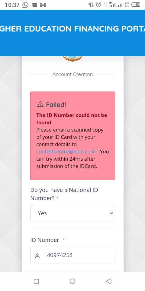 PlTawai's tweet photo. @HELBpage Hi, why does this keep occuring even after emailing a scanned copy of my ID card https://t.co/ckM0oGhV4m