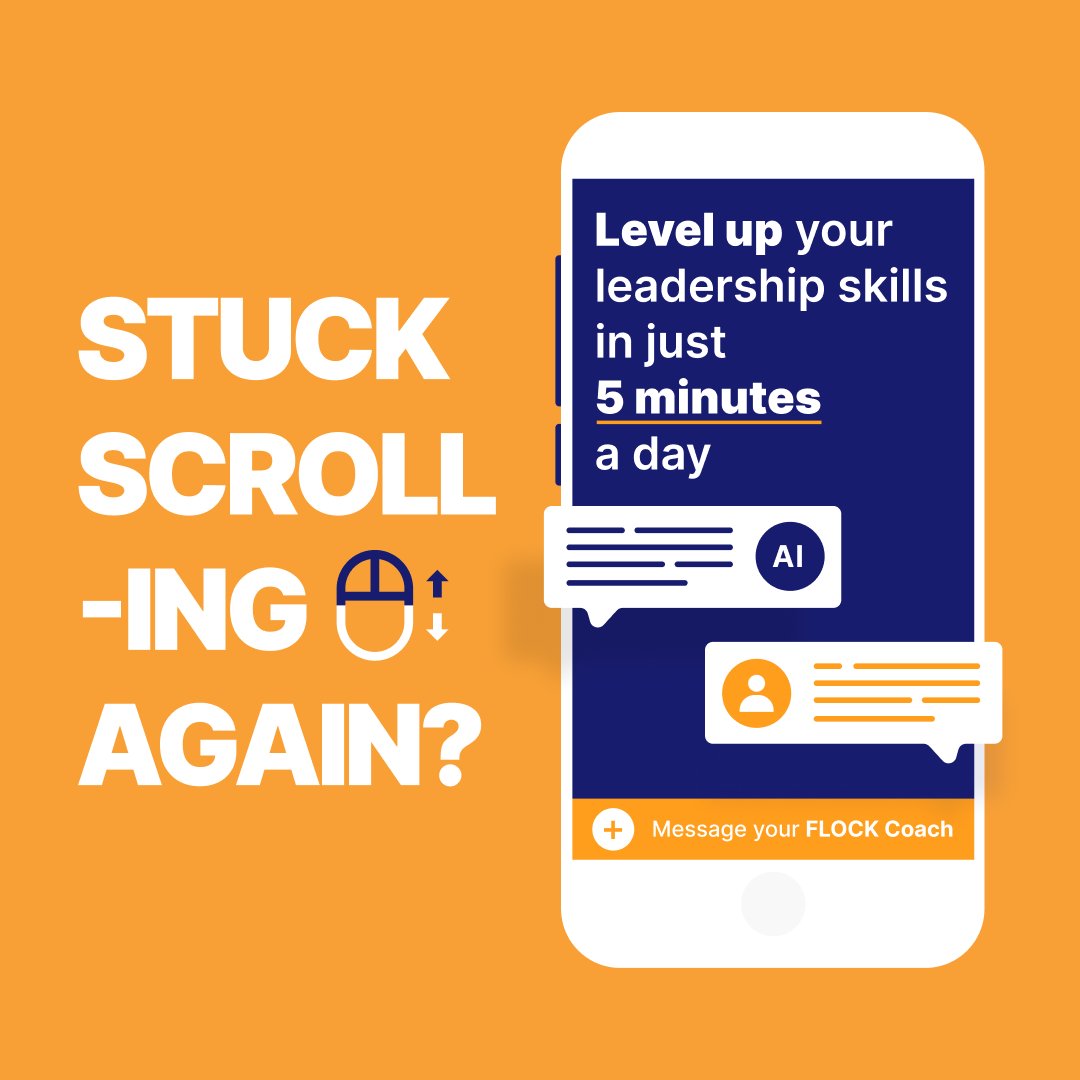 YourFlock's tweet photo. We've just released an AI Coach that helps you elevate your leadership skills in just 5 minutes a day.

Just like Duolingo does but for leadership skills!

It's free to sign up over the Summer. Sing up here https://t.co/i8p37rLBfD Use it on WhatsApp or Slack!
#aicoach #leadership https://t.co/e1pWWv7fXu