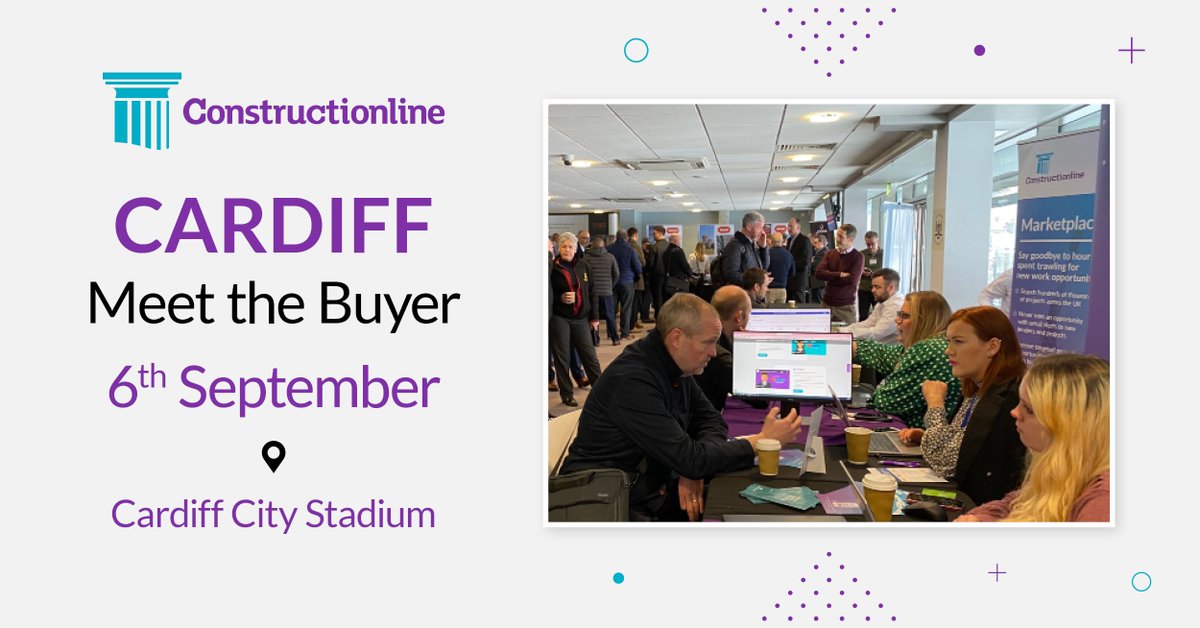 📅 THREE WEEKS TO GO until our Cardiff Meet the Buyer event! Come along and speak to some of the biggest main contractors to find new work opportunities in and around Cardiff. Register for a free ticket today - ow.ly/9WTs50OkoSS