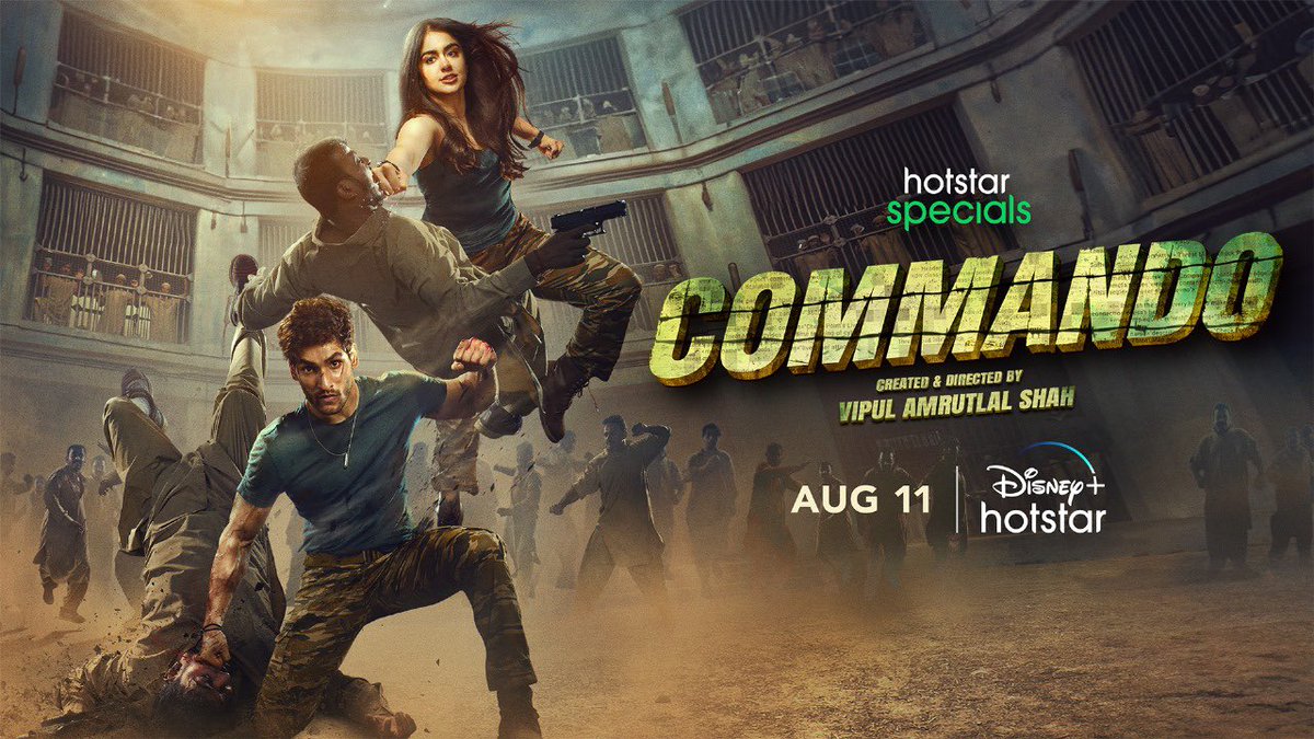 Tutejajoginder's tweet photo. #VipulAmrutlalShah’s Commando universe is going well! After a very successful big screen franchise, this 4 episode web series #CommandoOTT is worth binge watching. 

New talent #PremParrijaa, who is a rank outsider, has proven with his very first outing that he is as good as #VidyutJammwal. 

A well directed action series indeed! Go, watch!

#Disneyplushotstar #Sunshinepictures