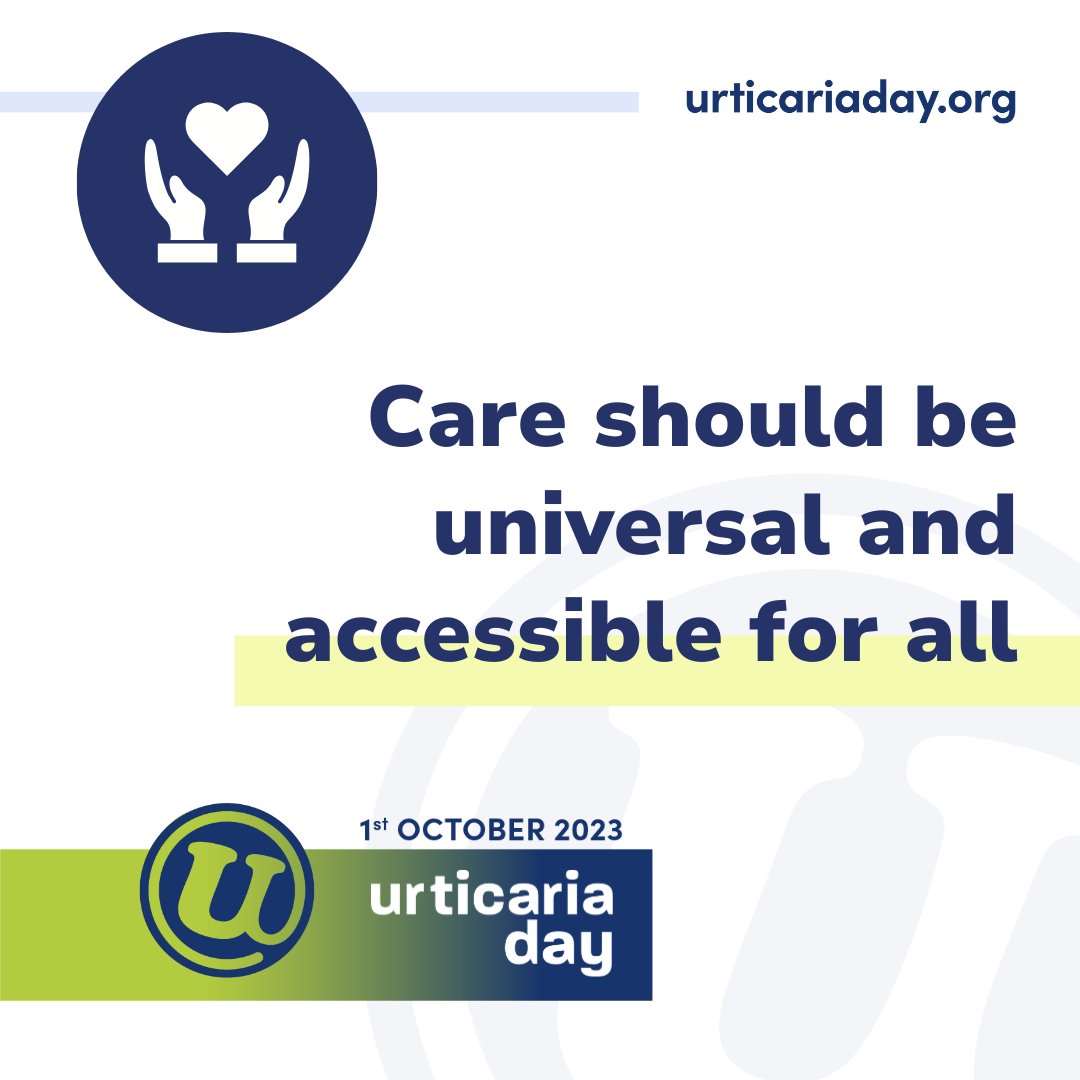 Living with #Urticaria can be incredibly challenging. It is crucial that everyone affected by this condition has equal access to the care they need to manage their symptoms and improve their quality of life. 

Find out more: urticariaday.org

#UrticariaDay2023 #UDAY2023