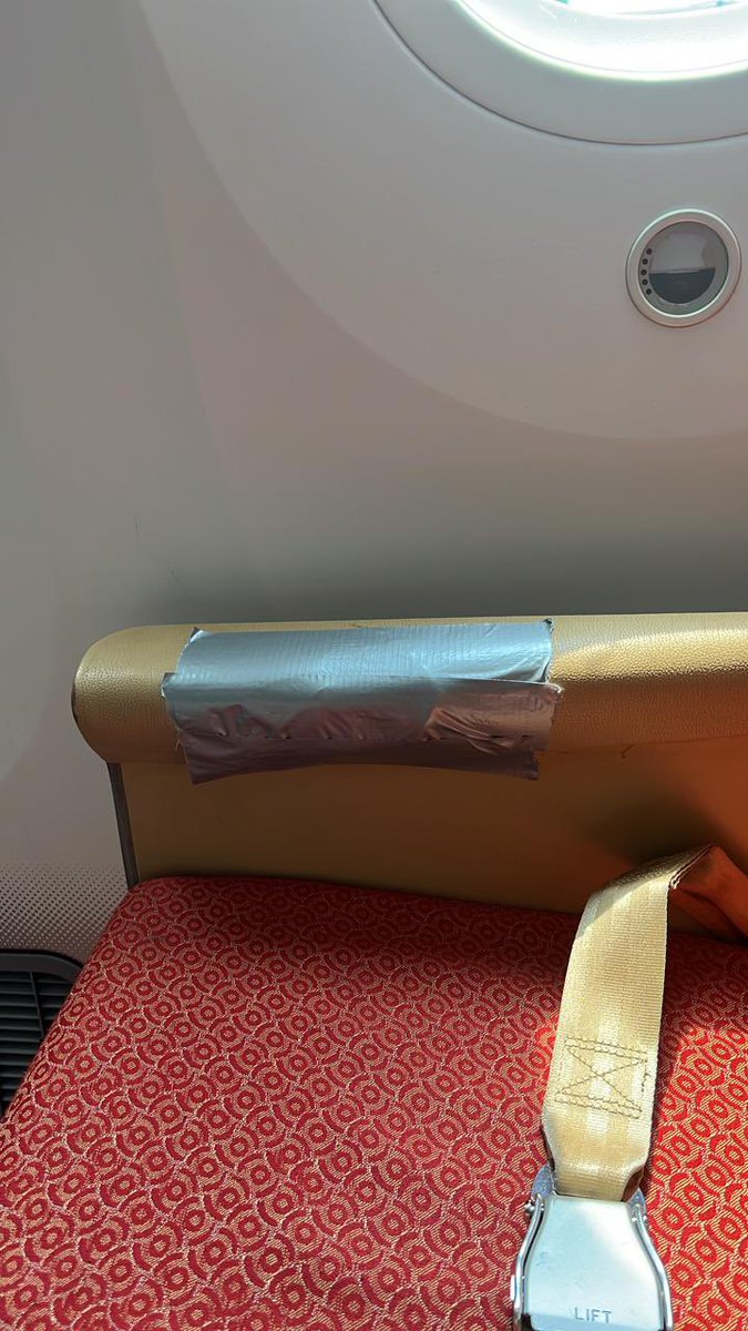 This afternoon my dads On flight AI 113 from Delhi to Birmingham 16th August I was booked on 1J. At the boarding gate they changed my seat to 1H saying 5 out of 18 seats are non functional the seat I was alloted also the TV does not pop out and is semi functional . The condition