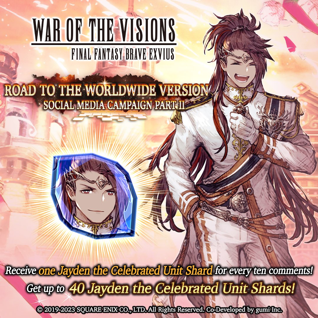 FFBE WAR OF THE VISIONS (EN) tweet media