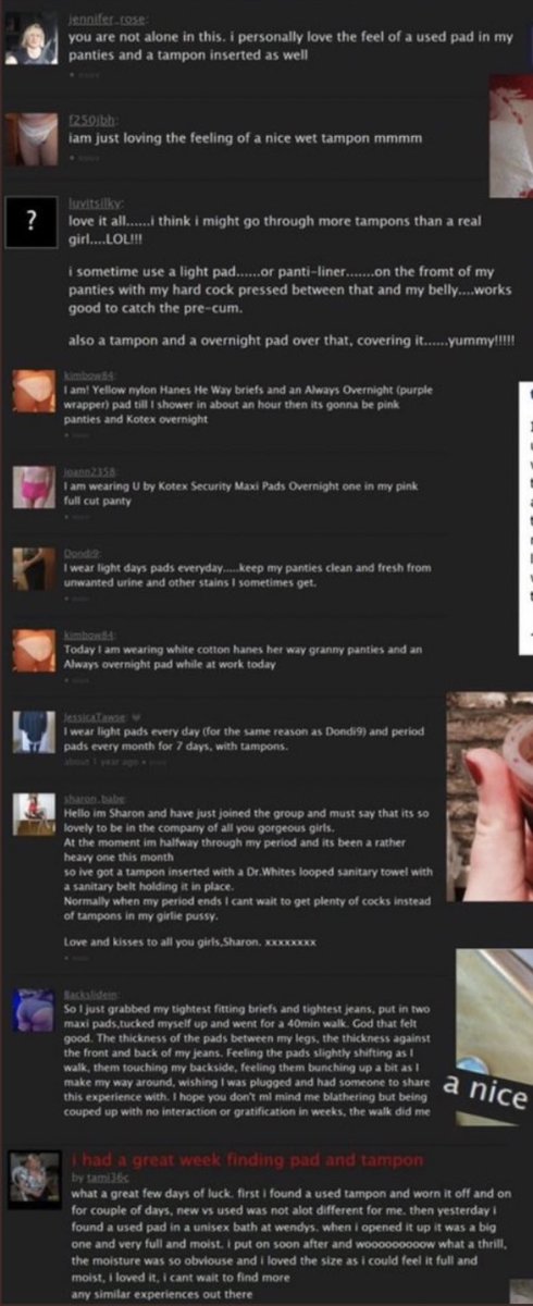 sappholives83's tweet image. If you ever wondered what men like #JessicaYaniv and #DylanMulvaney  are thinking about when they say they want to offer tampons to women, here you go.

Fair warning - this is some of the most disgusting, deeply violating behavior I have ever come across, irl or online. VERY NSFW