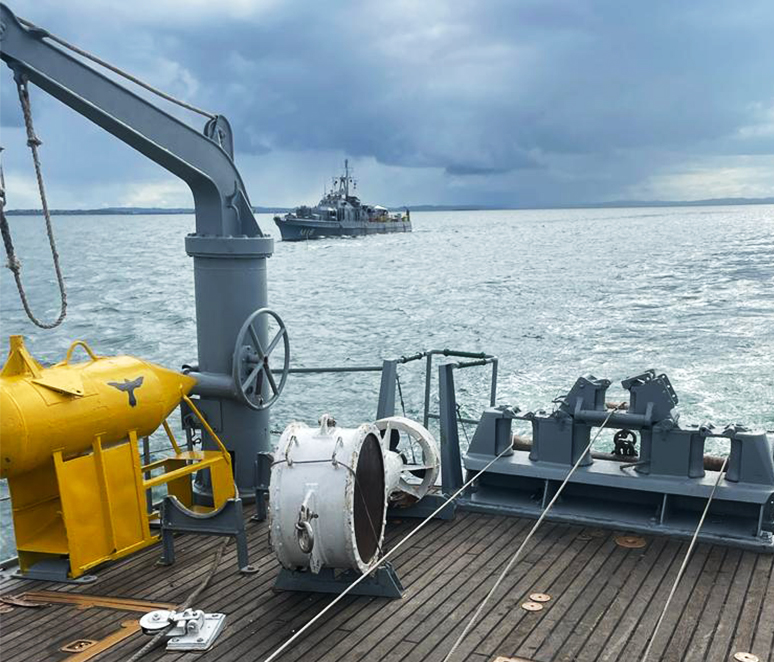 marmilbr's tweet image. #PoderNaval | No litoral da Bahia, os Navios-Varredores “Atalaia” e “Araçatuba” realizaram, neste mês, exercícios de contramedida de minagem. O propósito foi manter as capacidades da #MarinhaDoBrasil na proteção do tráfego marítimo de interesse contra a ameaça de minas navais.