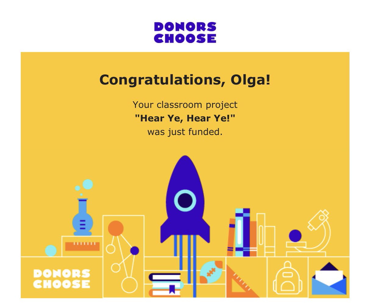 O. Idrogo (@oidrogostem) on Twitter photo Woohoo!! I am so excited my 2 <a href="/DonorsChoose/">DonorsChoose</a> projects were funded yesterday with price match day! Thank you donors and <a href="/sonicdrivein/">Sonic Drive-In</a> for your generous contributions! I can’t wait to use these materials in our STEM lab🎉👩🏻🏫! Woohoo!! I am so excited my 2 <a href="/DonorsChoose/">DonorsChoose</a> projects were funded yesterday with price match day! Thank you donors and <a href="/sonicdrivein/">Sonic Drive-In</a> for your generous contributions! I can’t wait to use these materials in our STEM lab🎉👩🏻🏫!