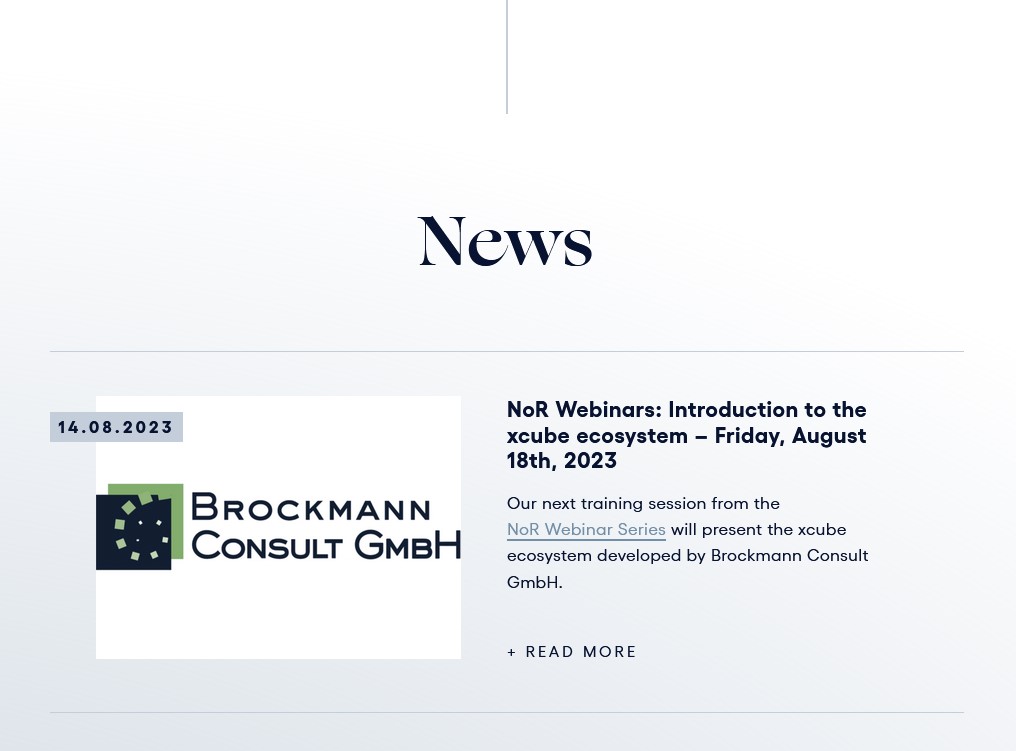 BrockmannCon's tweet image. 🟦Are you keen on learning about #xcube &amp;amp; discover the possibilities of #dataanalysis &amp;amp; #visualisation solutions it offers in a 1H webinar? Register for free via nor-discover.org/en/news/ and get an idea about what xcube could do for you on Friday, Aug 18 at 1 p.m. CET. @esa