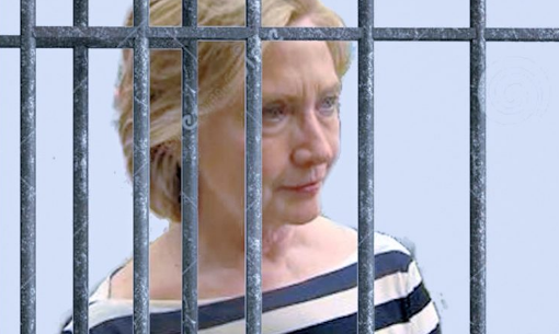 Lock her up!   #HillaryForPrison