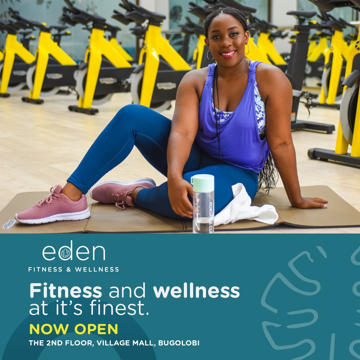 Eden Fitness &amp; Wellness is where your journey to wellness starts. Unwind in luxurious locker rooms, engage in high-tech cardio, and refuel at our juice bar. Visit us on the 2nd floor, Village Mall Bugolobi. 
#fitness #Edengym #gymlife