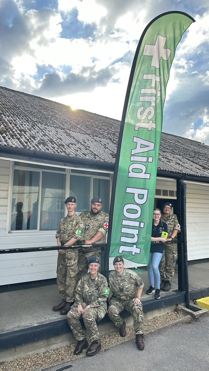 Meet our fantastic First Aid Team! <a href="/aircadets/">RAF Air Cadets</a> <a href="/amh68/">Anne-Marie Houghton</a> #dandc23