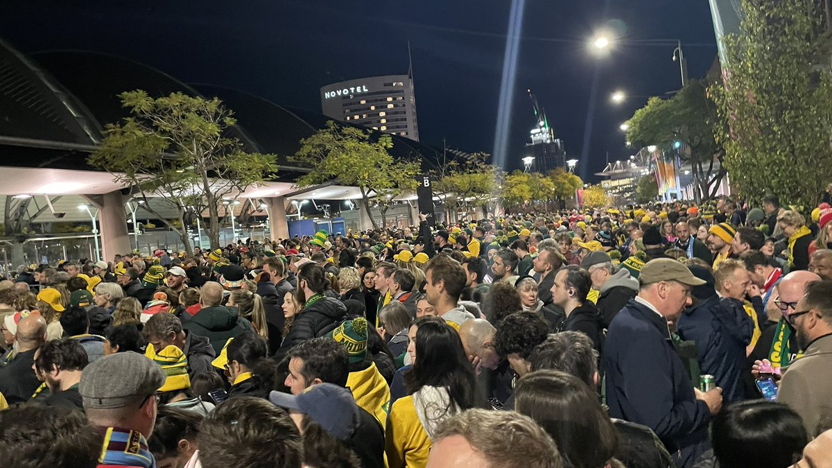 70k people are waiting, trains aren’t running from olympic park after a major event and labor say their “high risk” appointment is qualified. #nswpol