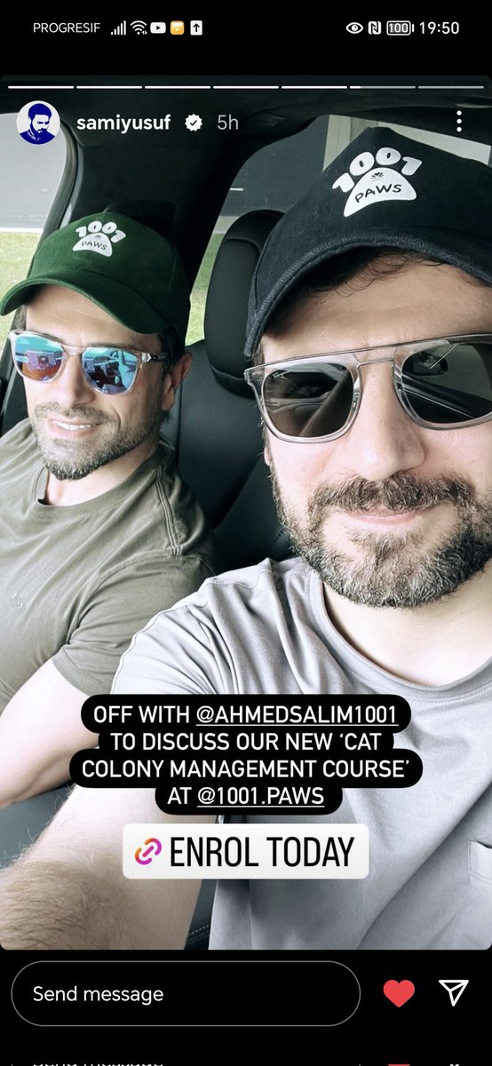 sadiach113's tweet photo. "The Brothers" 🍀Love to see them  together! It means something great is coming soon....
Best wishes to you both🍀

P. S they look like brothers, aren't they! 😊
#samiyusuf #syfamily @SamiYusuf @AhmedSalim1001 https://t.co/aMUzvkCCMG