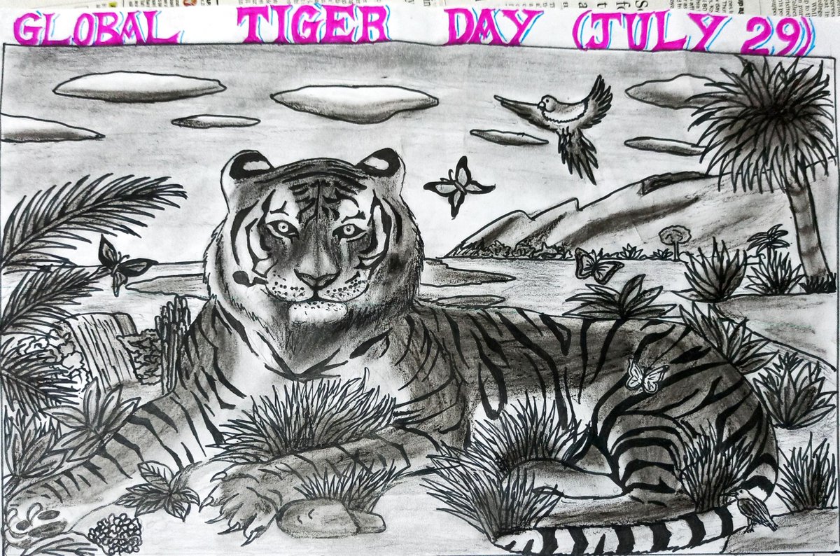 Global Tiger Day Painting Competition 2023 (Conducted by AIWC): Winners

Category: Senior (Class XI to XII)
 
Ist prize: P. S. Sai Arun, Class 11
 
2nd prize: R. Ramya, Class 12
 
3rd prize: A. Sri Devi, Class 12

Special Prize: I. Maruthesh Kannan, Class 11, 

 #savetigers