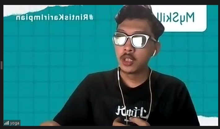 nggak kalah rame sama kelas data kemarin, kelas uiux malam ini juga nge-war nih masuk zoomnya 💪

kira2 dapet insight apa aja nih bestie soal uiux?