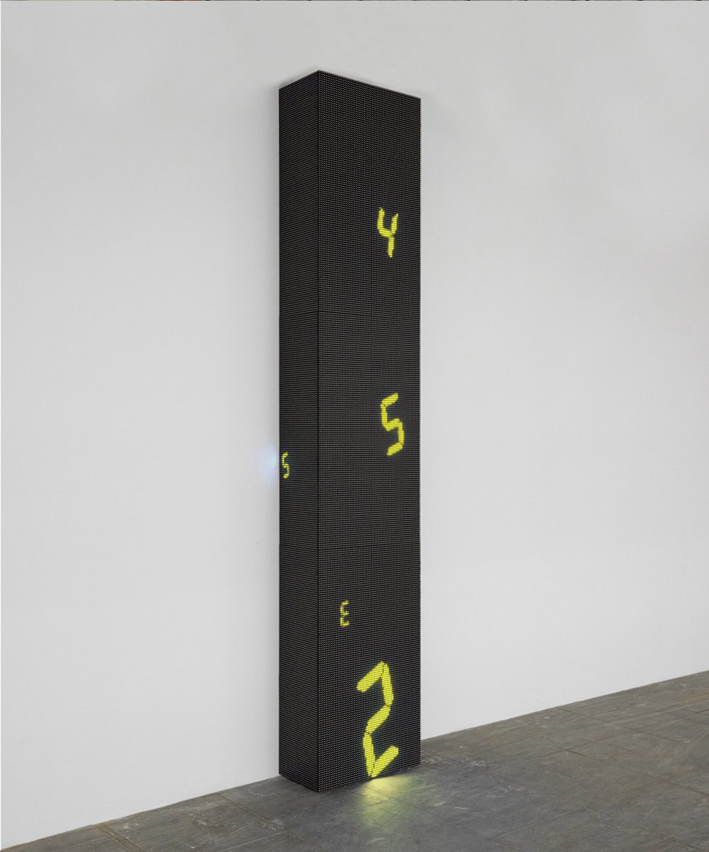 Lisson Gallery returns to <a href="/friezeofficial/">Frieze</a> Seoul for the fair’s second edition from 6 September with a presentation of new and historical painting, sculpture and works on paper by its artists bit.ly/45slASW 📸 Tatsuo Miyajima, Time Waterfall-panel #10, 2018 © the artist