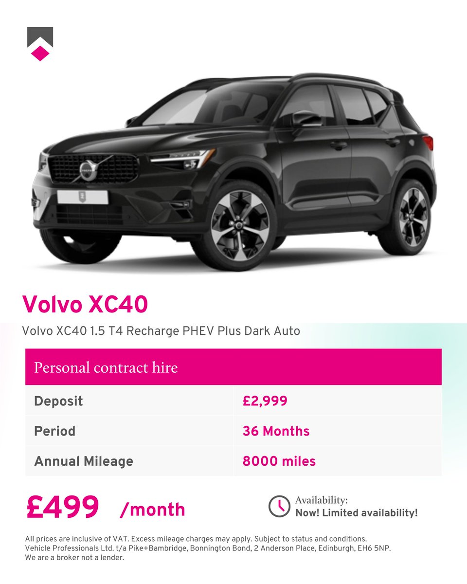 🚨 Unbelievable deal alert! 🚨 This is a true "when it's gone, it's gone" offer that we couldn't keep to ourselves. Grab an incredible @VolvoCarUK  XC40 for under £500 – it's in stock and ready to roll right now!

Don't wait – get in touch now. pikeandbambridge.co.uk/contact-us