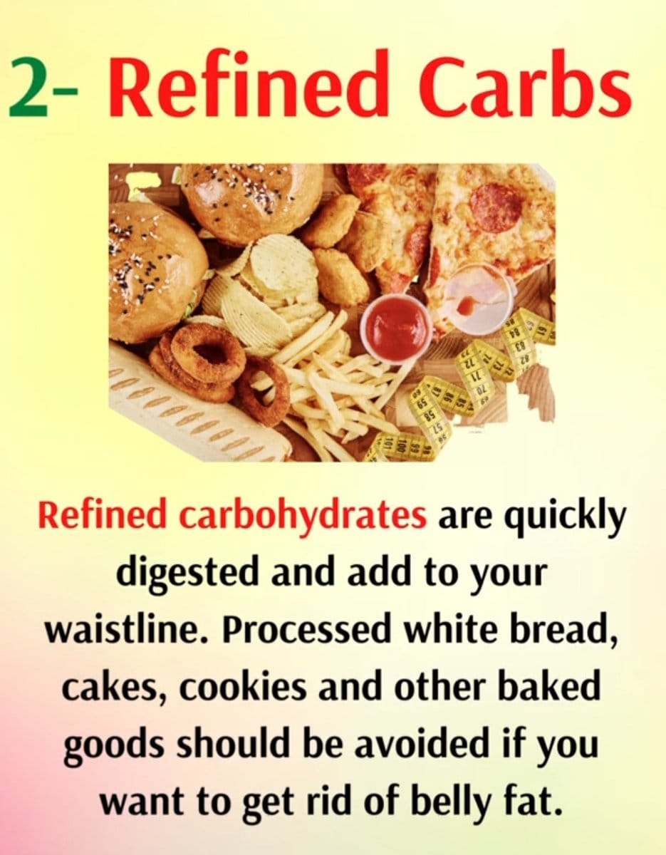 Avoid eating 5 foods that cause belly fat visceral fat thread