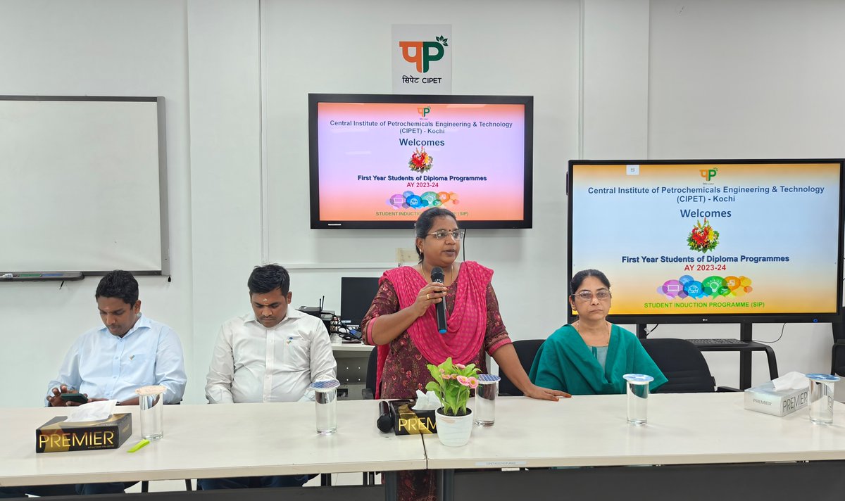 cipetiptkochi's tweet image. 📷 Excitement fills the air as we kickstart "DAY 1 (Aug 01)" of the Student Induction Program (SIP) for our brilliant Diploma Fresher's at CIPET : IPT - KOCHI. Here's to a promising start for the Academic Year 2023-24! #CIPET #SIP2023 #cipetiptkochi