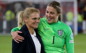 Credit also to #SarinaWiegman, the first manager/coach to have won for 2 diff. countries - #EURO2017 #NED + #EURO2022 #ENG and also with 2 diff. countries to reach the #FIFAWWC finals 

… not to forget the Lionesses secret weapon, - golden gloved #MaryEarps!